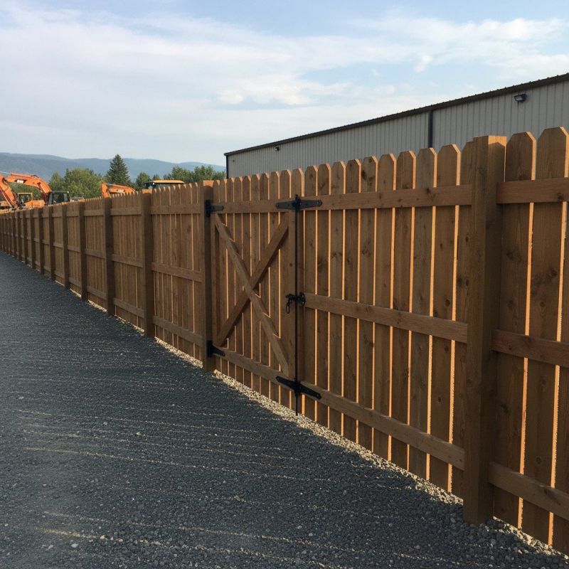 Metal Fence Installation detail