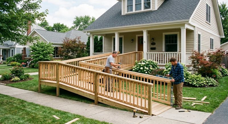 Handicap Ramp Installation in Wilmington, NC